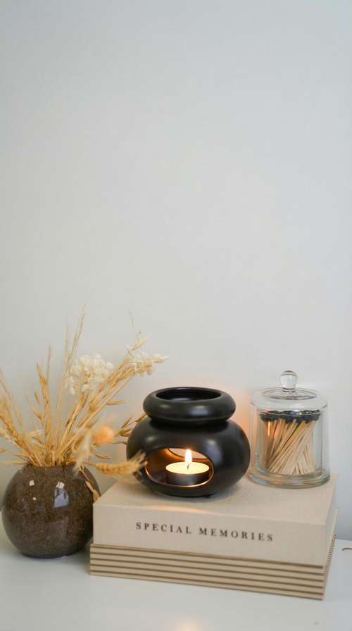 Brûle-parfum minimaliste